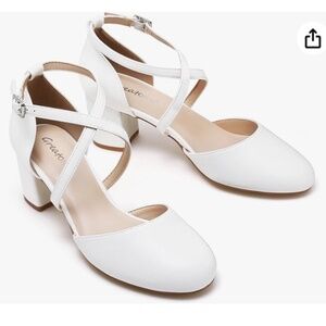 Women’s Mary Jane Closed Toe Low Block Heels